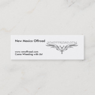 Tarjetas campo a través del folleto del nanómetro