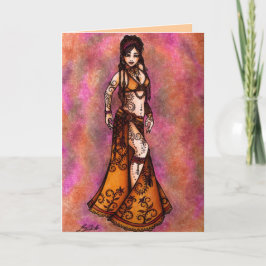 Tarjetas Capricorn Bellydancer