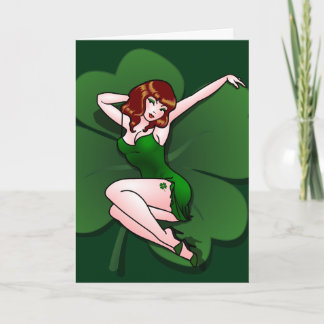 Tarjetas Chica Pinup Personalizado Tarjetas Chicas