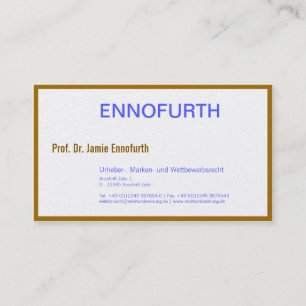 Tarjetas clásicas de abogado