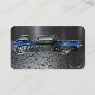 Tarjetas comerciales clásicas para automóviles