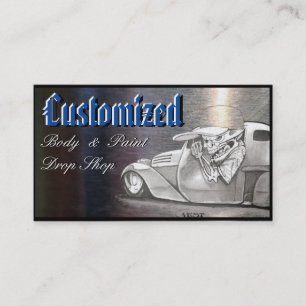Tarjetas comerciales clásicas para automóviles P