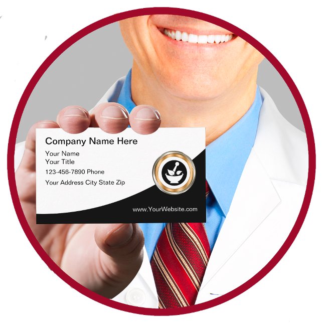 Tarjetas comerciales con logotipo único de farmaci (Subido por el creador)