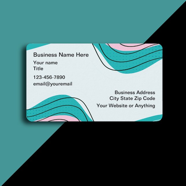 Tarjetas comerciales creativas de resumen moderno  (Subido por el creador)