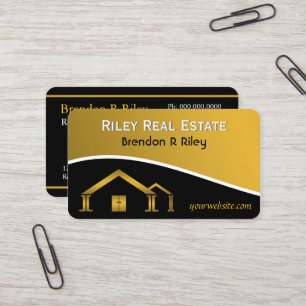 Tarjetas comerciales de agentes inmobiliarios