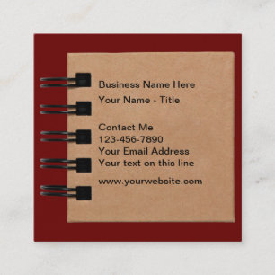 Tarjetas comerciales de periodistas únicas