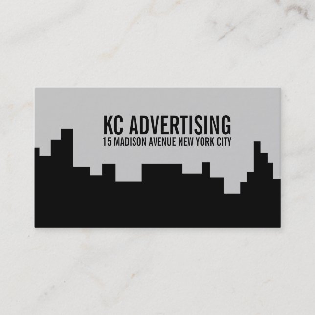 Tarjetas comerciales de publicidad (Anverso)