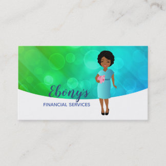 Tarjetas comerciales del logotipo de servicios fin