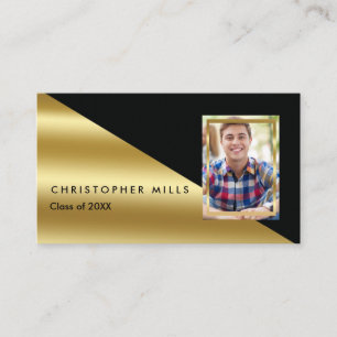 Tarjetas con nombre de inserción de foto de gradua