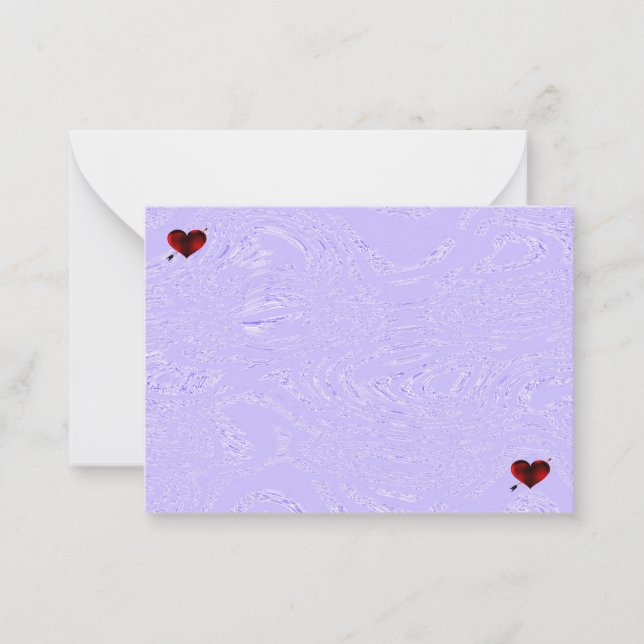 Tarjetas con Panal y Corazones (Anverso)