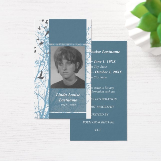 tarjetas conmemorativas : aves de silueta (Escritorio)