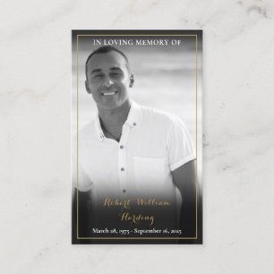 Tarjetas conmemorativas conmemorativas de fotos en