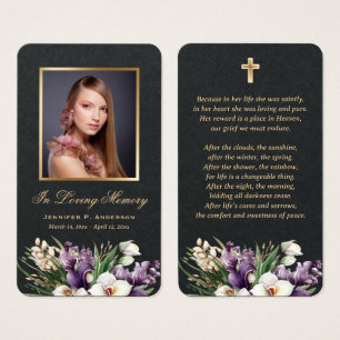 Tarjetas conmemorativas conmemorativas de oro negr