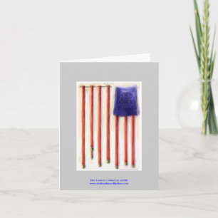 Tarjetas conmemorativas de la bandera estadouniden