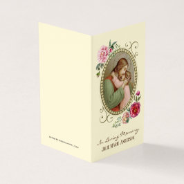 Tarjetas conmemorativas religiosas católicas para 