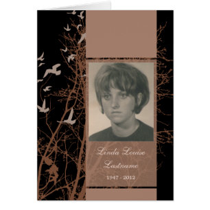tarjetas conmemorativas: silhouscreen la noche
