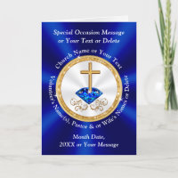 Tarjetas Cristianas Personalizadas para Pastores, 