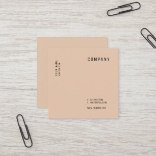 Tarjetas cuadradas versátiles modernas