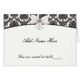 Tarjetas Damask Elegance Boda Place