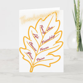 Tarjetas de Acción de Gracias 07