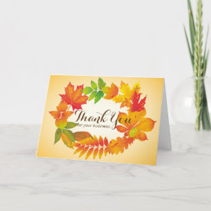 Tarjetas de Acción de Gracias personalizadas - Bus