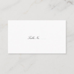 Tarjetas de acompañamiento de invitados de moda Pu
