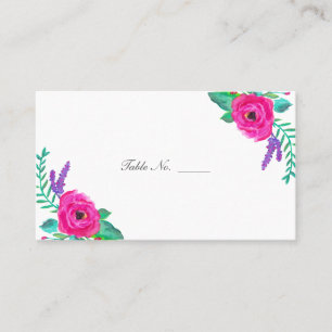 Tarjetas de acompañamiento de la mesa de invitados