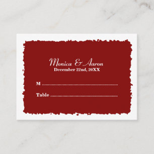 Tarjetas de acompañamiento de la mesa de sellado d