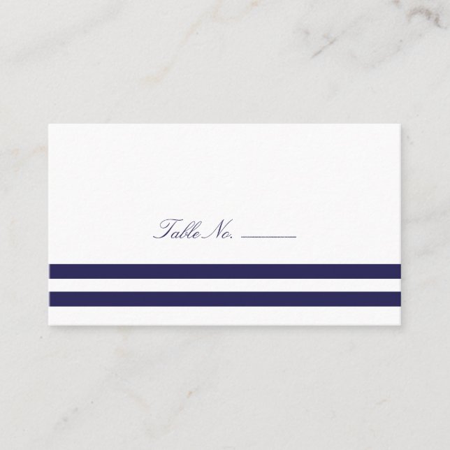 Tarjetas de acompañamiento de mesa de invitados a  (Anverso)