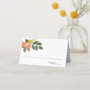 Tarjetas de Acompañamiento de Verde Citrusco