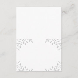 Tarjetas de Acompañamiento Plegadas para Boda de J