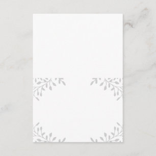 Tarjetas de Acompañamiento Plegadas para Boda de J