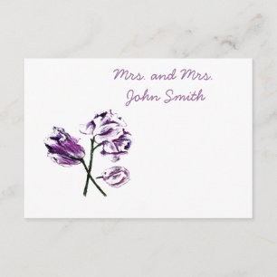 tarjetas de acompañantes bodas