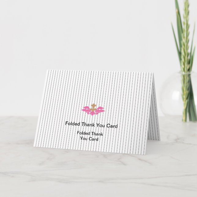 Tarjetas de agradecimiento a bodas y empresas | Di (Anverso)