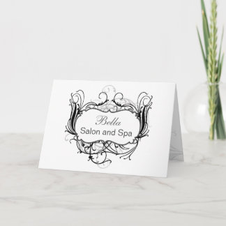 tarjetas de agradecimiento a los negocios de Moda