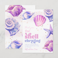 Tarjetas de agradecimiento a Shimsy Shellebrate