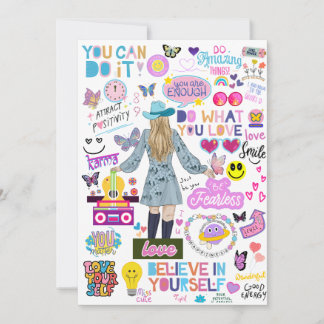 TARJETAS DE AGRADECIMIENTO AFIRMACIONES SWIFT