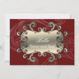 Tarjetas de agradecimiento comerciales con elegant