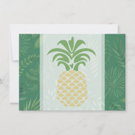 Tarjetas de agradecimiento Corazones de Piña