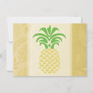 Tarjetas de agradecimiento Corazones de Piña
