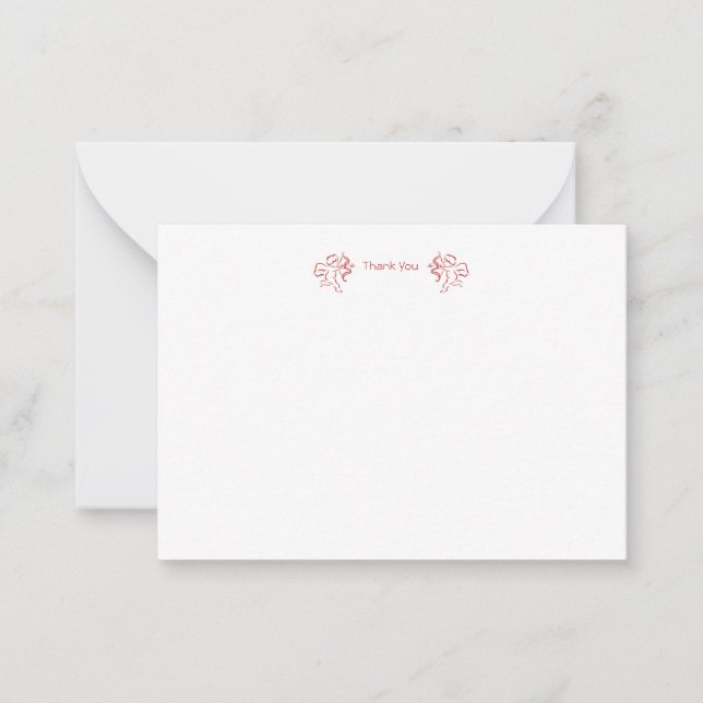 Tarjetas de Agradecimiento De Amor (Anverso)