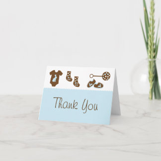 Tarjetas de agradecimiento de Baby Shower