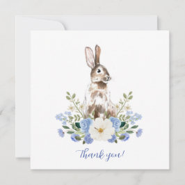 Tarjetas de agradecimiento de Baby Shower Bunny