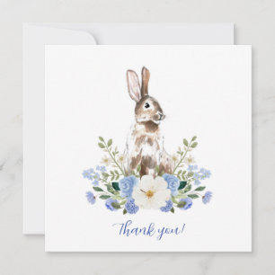 Tarjetas de agradecimiento de Baby Shower Bunny