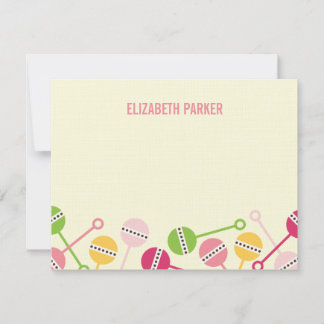 Tarjetas de agradecimiento de Baby Shower de Rattl