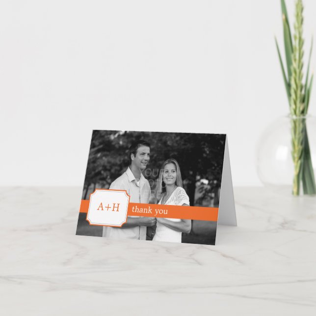 Tarjetas de agradecimiento de banda moderna (Naran (Anverso)