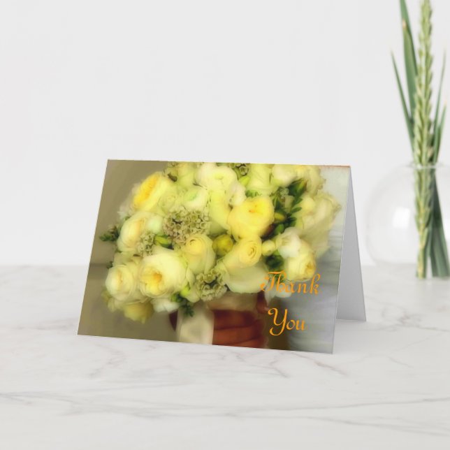 Tarjetas de agradecimiento de boda (Anverso)
