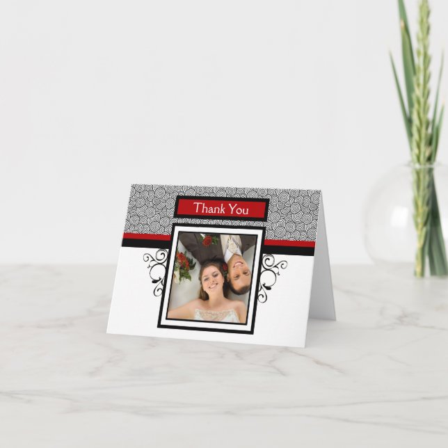 Tarjetas de agradecimiento de boda (Anverso)