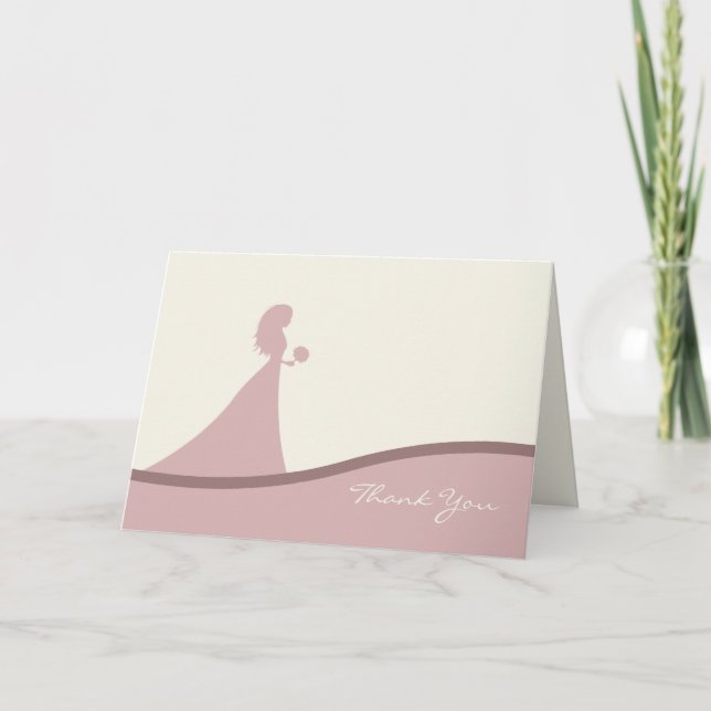 Tarjetas de agradecimiento de boda (Anverso)