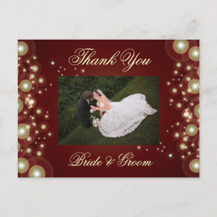 Tarjetas de agradecimiento de boda